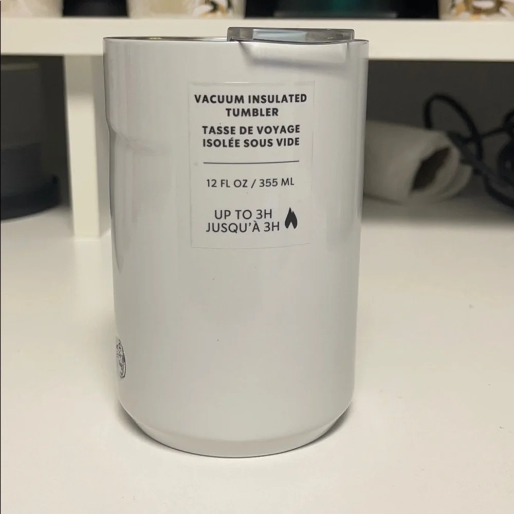 Starbucks 2020 Holiday Pearl Tumbler 12oz